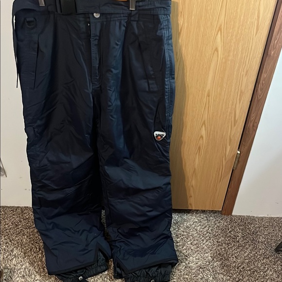 Liquid Snowboarding Men's Navy Snow Pants - Picture 1 of 9